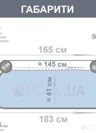 Детский надувной бассейн bestway 57392 easy set pool 183x51 см3 фото