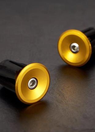 Заглушки для руля алюминиевые для велосипеда самоката баренды3 фото