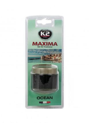 K2 maxima ароматизатор гелевый 50ml (океан) (v603)