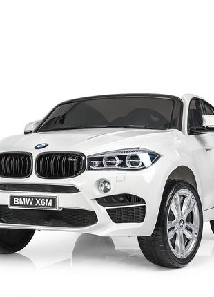 Детский электромобиль bambi jj2168eblr-1 bmw x6 свет,звук,mp3,usb,fm