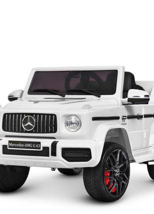 Дитячий електромобіль bambi m 4280eblr-1 mercedes-benz amg g-class світло,звук, mp3, usb