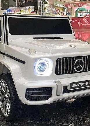 Детский электромобиль bambi m 4214eblr-1 mercedes-benz g-class свет,звук,mp3, usb2 фото