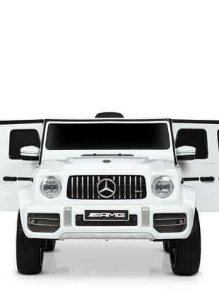 Детский электромобиль bambi m 4214eblr-1 mercedes-benz g-class свет,звук,mp3, usb5 фото