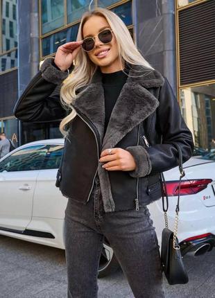Дубленка женская s m l