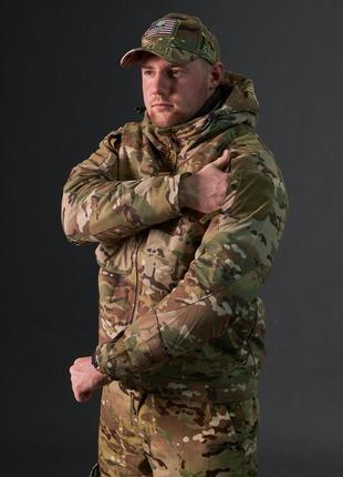 Зимова військова куртка army multicam m-653 фото