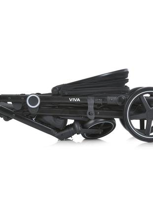 Детская прогулочная коляска bambi m 5723 viva black до 22 кг книжка10 фото