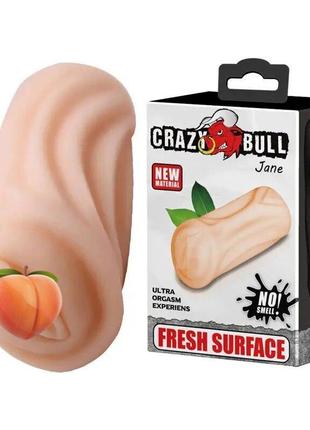 Мастурбатор вагіна з кібершкіри crazy bull jane