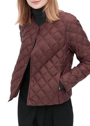 Теплая стеганая куртка uniqlo