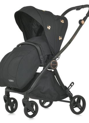 Детская прогулочная коляска el camino me 1078 versa clover black книжка3 фото