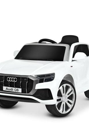 Дитячий електромобіль bambi jj2066eblr-1 audi q8 світло,звук, mp3, usb