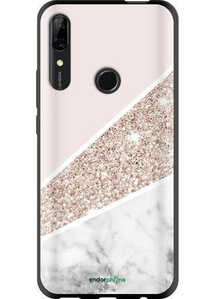 Чехол на huawei p smart z пастельный мрамор "4342b-1704-8094", надежная защита для мобильных телефонов