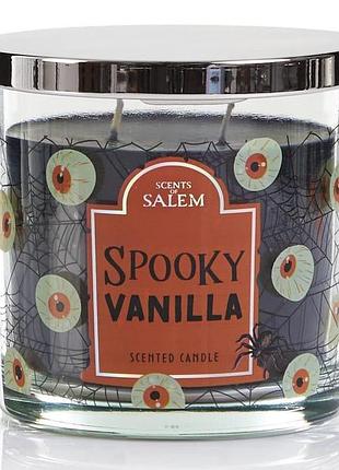 Свічка scents of salem halloween spooky vanilla candle 350g