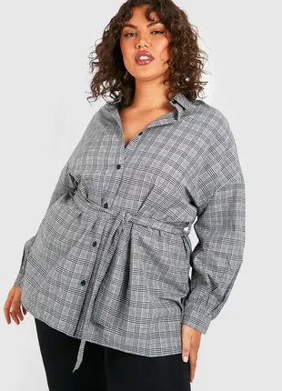 Сорочка boohoo 24-28 р оверсайз