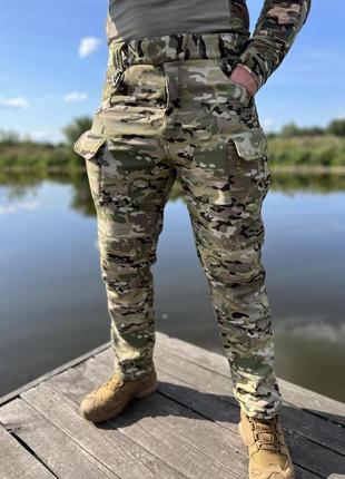 Штани soft shell multicam