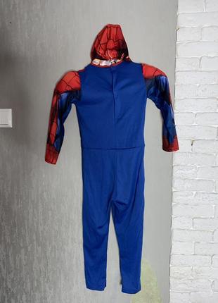 Карнавальный костюм с объемными элементами и маской спайдер мен spider man на мальчика 4-6р h&amp;m2 фото