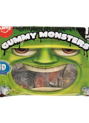 Желейные конфеты amos gummy monsters 19s 152g