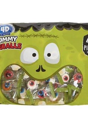 Жевательные конфеты amos gummy eyeballs 40s 240g