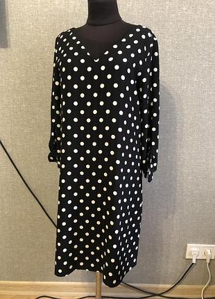 Платье в горошек esprit m в стиле chanel