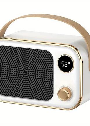 Тепловентилятор smartx 1200w white обігрівач електричний