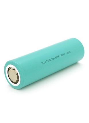 Аккумулятор 21700 li-ion bak n21700cd 5300mah, 15a, 4.2/3.6/2.5v, gray