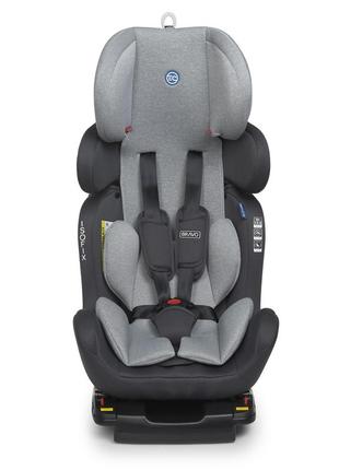 Дитяче автокрісло el camino me 1041 bravo isofix royal gray3 фото