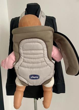 Эргономичная переноска кенгуру “chicco”
