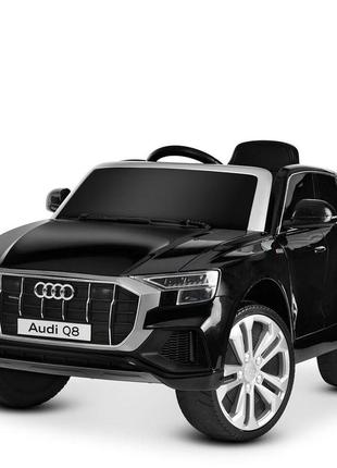 Дитячий електромобіль bambi jj2066eblr-2 audi q8 світло,звук, mp3, usb