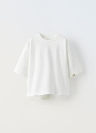 Футболка укорочена топ 116 122 см zara