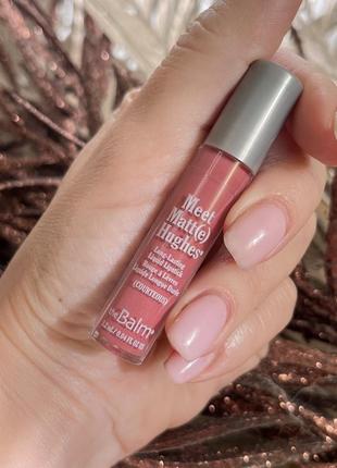Оригинальный thebalm mmeet matte hughes жидкая матовая помада courteous