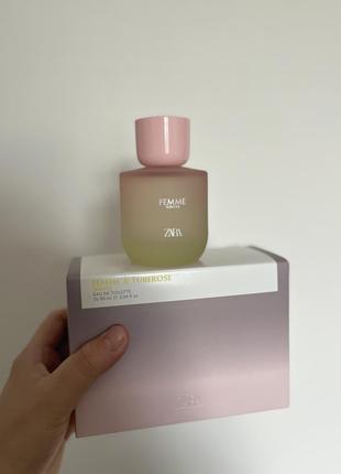 Туалетна вода zara femme winter 90 ml нові з набору без упакування1 фото