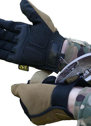 Перчатки тактические mechanix mx-61 койот m