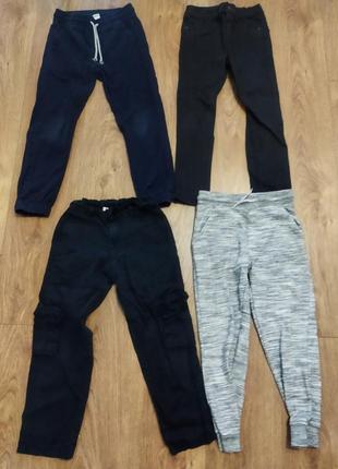 Брюки джинсы джоггеры 6-7 лет