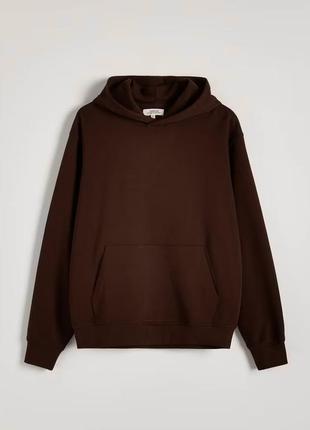 Стильная базовая толстовка, худи на флисе