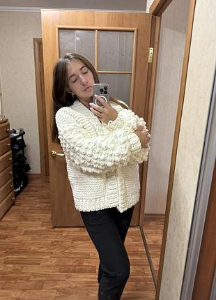 Вязаний кардиган
