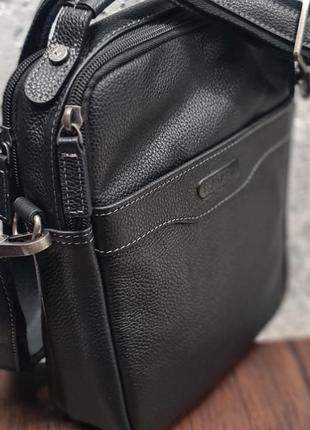 Шкіряна чоловіча сумка katana