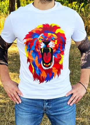 Футболка miracle king of beasts белая