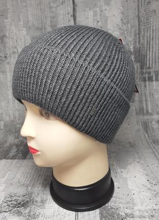 Шапка мужская с отворотом rx-260.