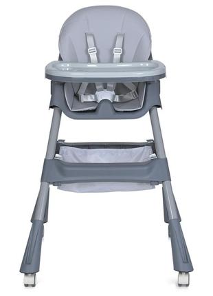 Детский стульчик для кормления bambi m 5722 gray до 20 кг стілець для годування5 фото