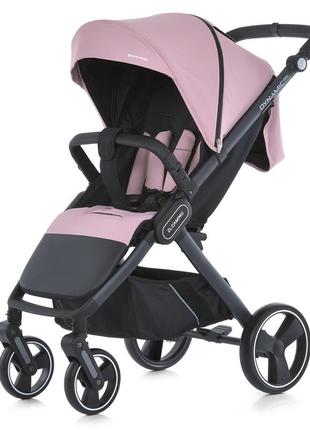 Дитяча прогулянкова коляска el camino me 1053-3 dynamic pro pale pink книжка, навантаження до 22 кг