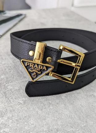 Женский ремень prada прада 3 см в цветах