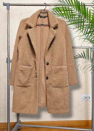 Шуба теплая осень зима тедди dunnes