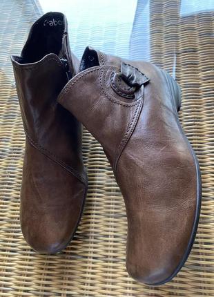 Зимние кожаные ботинки gabor comfort easy walking оригинал