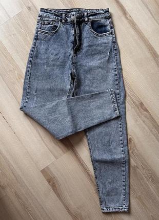 Джинси варені сині мом