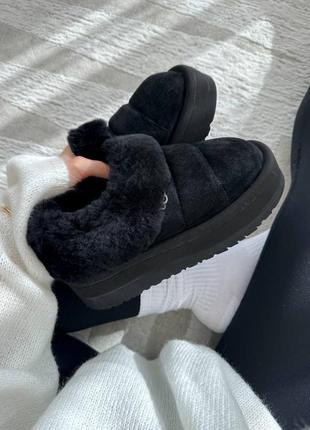 Жіночі угии ugg chaussons en peau de mouton beige femme