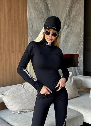 Лонгслив в стиле balenciaga