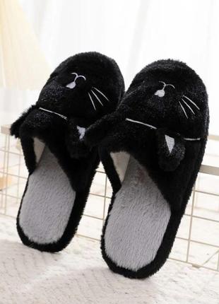 Тапочки милые и мягкие котики 36-39р