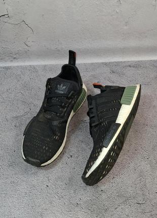 Кроссовки adidas nmd r1 base green core black обувь мужская ultra boost 19 20 equipment eqt