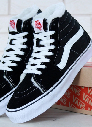 Кеди vans зимние с мехом ❄️