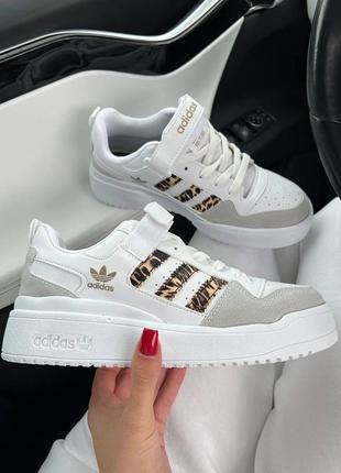 Adidas forum leo уценка женские кроссовки
