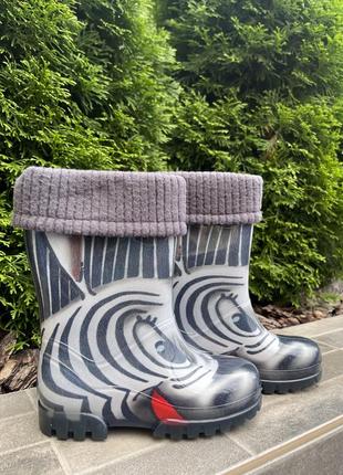 Гумові чоботи demar зебра 28/29, 34/35